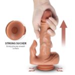 Julian Dildo with 20 Modes of Vibration and Clitoris Stimulator - Image 3