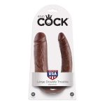 King Cock Double Penetrator Cock Large - Brown - Image 2
