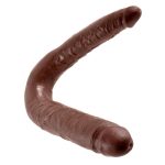 King Cock Double Penetrator Cock Large - Brown - Image 4