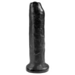 King Cock Realistic Dildo with Movable Foreskin Black 7 - Image 3