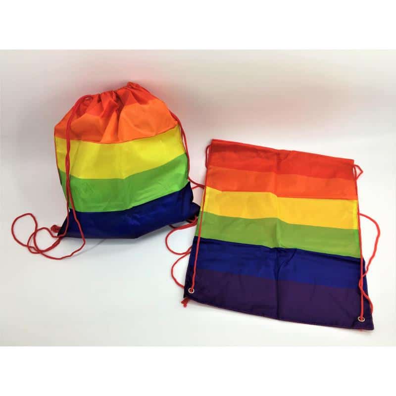 LGBT-Pride-Nylon-Backpack LGBT+ Pride Nylon Backpack - Image 1