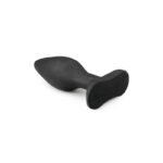 Large Black Silicone Buttplug - Image 3