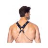 Lædersele med kæder af BONDAGE PLAY billede 2