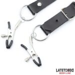 Leg Bondage Strap with Clitoris Clamps - Image 6
