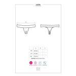 Letica Crotchless Thong Black - Image 3