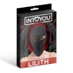 Lilith Incognito Mask with Opening in the Eyes Black - Image 3