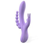 Lindsay Vibe with Anal Chain Liquid Silicone Unibody Flexible 2 Motors - Image 2