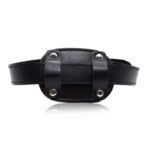 Locking Short 5 cm Penis Gag Ball Black - Image 3