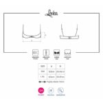 Lovica Half Cup Bra Red - Image 3