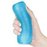 Male Masturbator Double Side Stroker Blue - Image 3