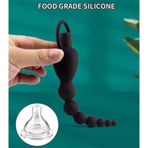 Marbe Anal Chain with Vibration USB Silicone - Image 6