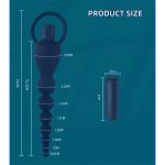 Marbe Anal Chain with Vibration USB Silicone - Image 8