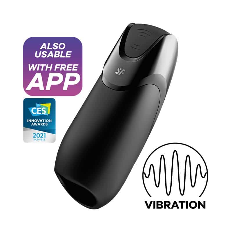 Masturbator-Mænd-Vibration-med-APP-Satisfyer-Connect Masturbator Mænds Vibration med APP Satisfyer Connect - Billede 1