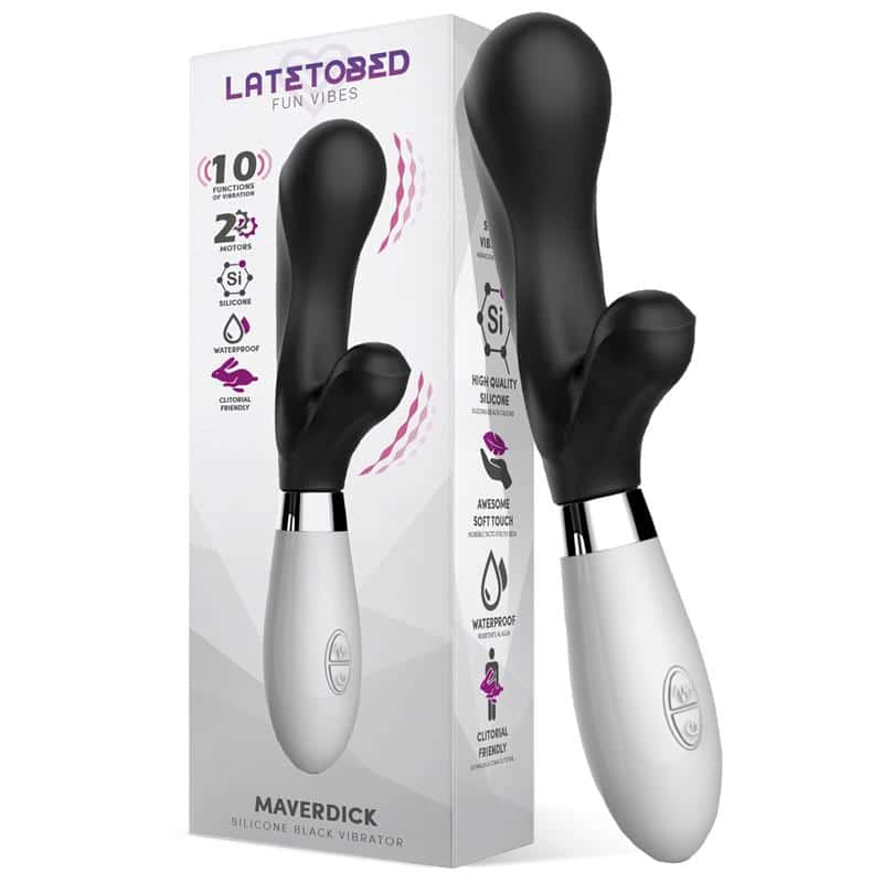 Maverdick-Vibe-Silicone-Black Maverdick Vibe Silicone Black - Image 1