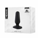 Menhir Anal Plug Silicone Black - Image 2