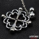 Metal Flower Nipple Clamps with Chain - Image 4