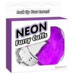 Neon Furry Cuffs Purple - Image 2