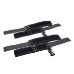 Neoprene Ankle Cuffs with Velcro Black - Image 3