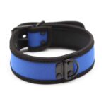 Neoprene Puppy Collar Adjustable Blue - Image 2
