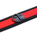 Neoprene Puppy Collar Adjustable Red - Image 5