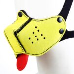 Neoprene Puppy Face Mask Yellow - Image 3