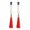 Nipple Clamps Red by LOVETOY