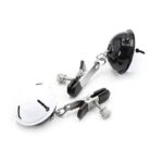 Nipple Clamps with Bell Black/White - Image 2