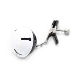 Nipple Clamps with Bell Black/White - Image 5