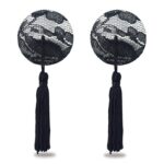 Nipple Covers Reusable Black - Image 3