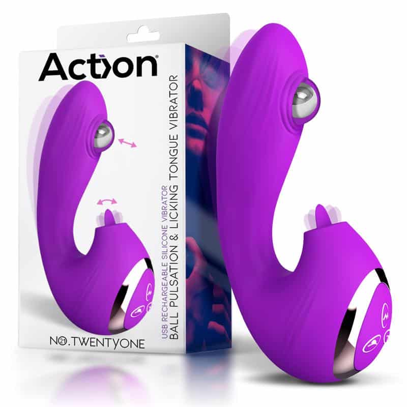 No.-TwentyOne-Vibe-with-Ball-Pulsation-and-Lickint-Tongue No. TwentyOne Vibe with Ball Pulsation and Lickint Tongue - Image 1
