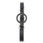 O Ring Ball Gag 5 cm Black - Image 4