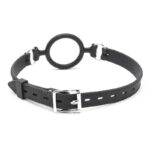 O Ring Ball Gag 5 cm Black - Image 5