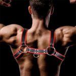 Odiseo Chest Bondage Harness for Men Vegan Leather - Image 2