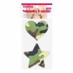 Pack Nipple Covers Star and Heart Camouflage - Image 2