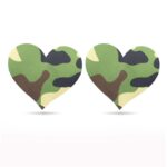 Pack Nipple Covers Star and Heart Camouflage - Image 3