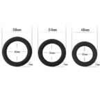 Pack of 3 Penis Ring Power Plus Black - Image 5