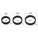 Pack of 3 Penis Ring Power Ring Black - Image 5
