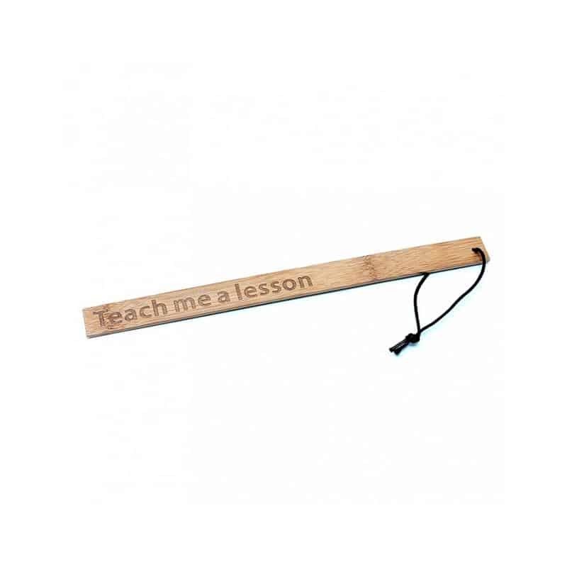 Paddle-Teach-Me-A-Lesson-Bamboo Paddle Teach Me A Lesson Bamboo - Image 1