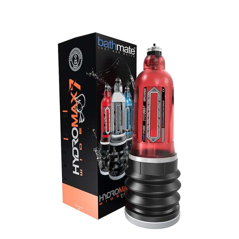 Penis-Pump-Hydromax7-Wide-Boy-Red Penis Pump Hydromax7 Wide Boy Red - Image 1