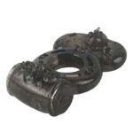Penis Ring with Vibration Black - Image 4