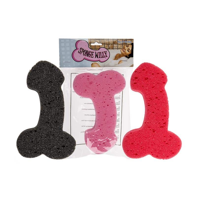 Penis-Shaped-Bath-Sponge-Random-Color-1-Unit Penis Shaped Bath Sponge Random Color 1 Unit - Image 1