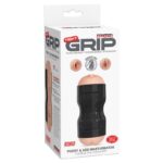 Pipedream Extreme Toyz Tight Grip Pussy & Ass Masturbator Black - Image 2
