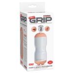Pipedream Extreme Toyz Tight Grip Pussy & Mouth Masturbator White - Image 2