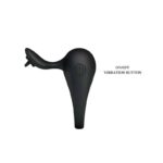 Pretty Love Anillo Vibrador Tonguo Negro - Image 6