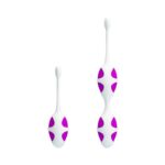 Pretty Love Oval Shaped Kegel Balls Purple - Image 2
