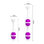 Pretty Love Oval Shaped Kegel Balls Purple - Image 3