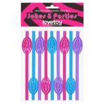 Pussy Straws Pack of 9