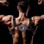 Quovis Male Chest Bondage Harness Vegan Leather - Image 2