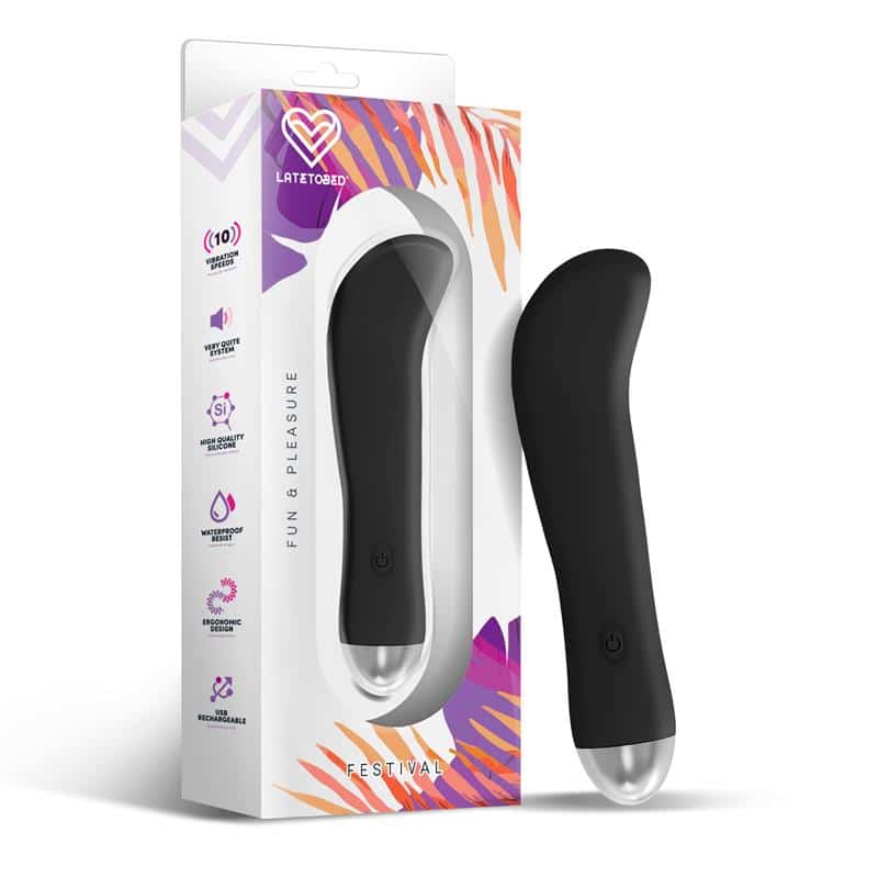 Ragon-Stimulator-10-Speeds-Black Ragon Stimulator 10 Speeds Black - Image 1