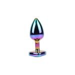 Rainbow Heart Gem Plug Size S - Image 2